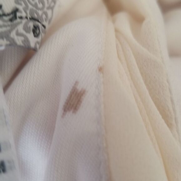 Speechless Cream Pleated Dress Sz Small - Picture 12 of 12